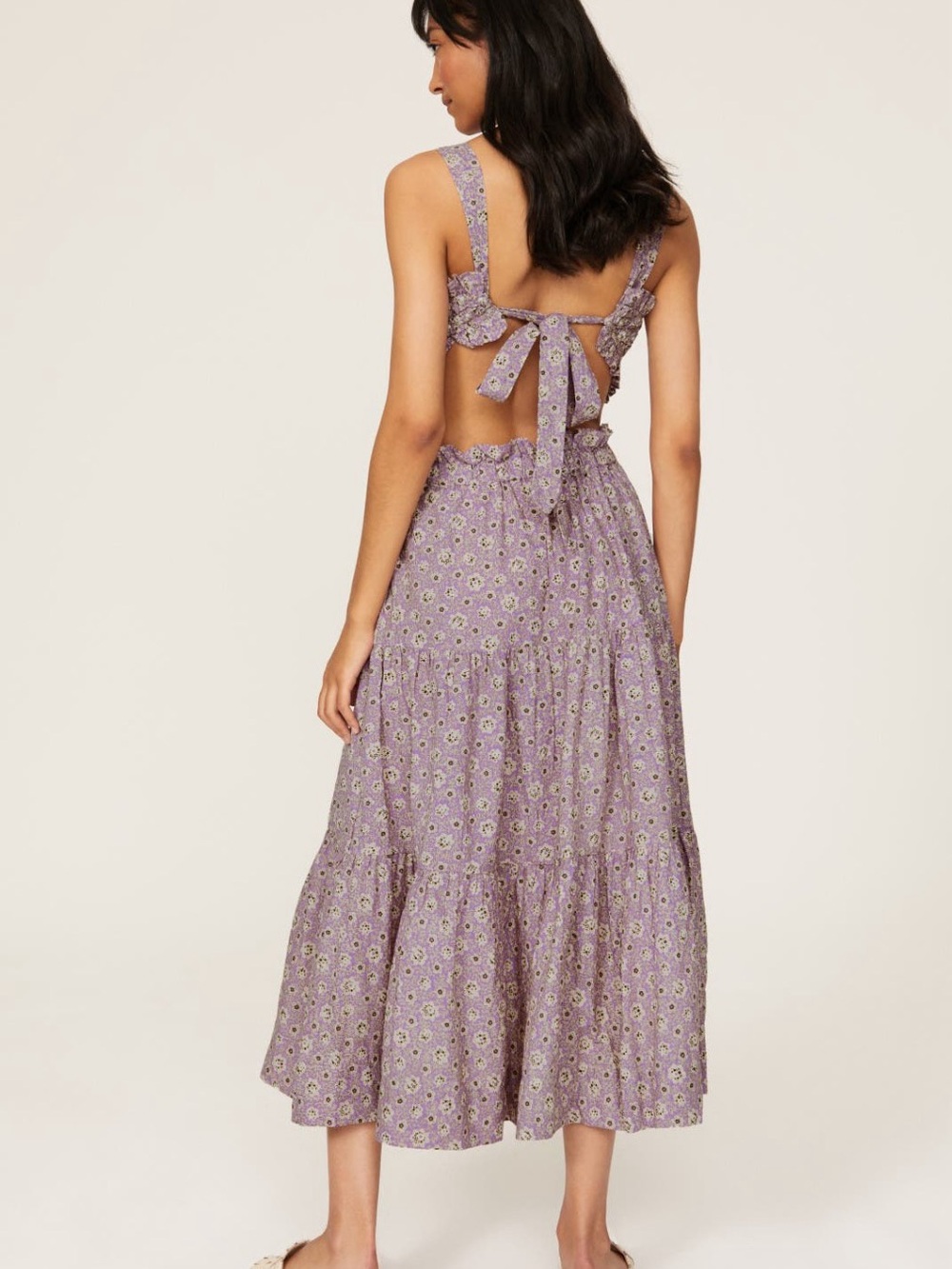 Sea New York~Lavender Ida Apron Dress~Size S~$395~ - Picture 2 of 7